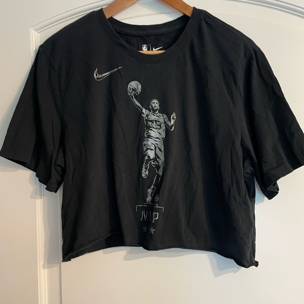 Nike Black Dri-FIT Logo Graphic Tee